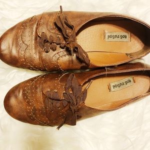 Oxford flat shoes